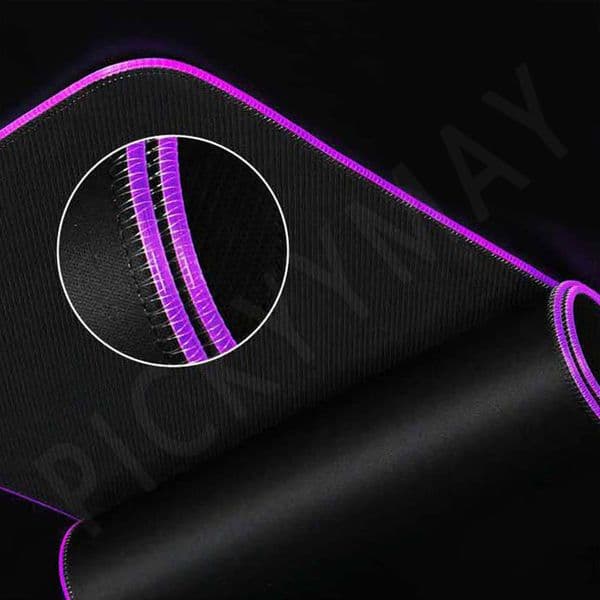 LED Gaming Mousepads Beast Large Desk Mat PC Gamer Mousepad RGB Mouse Pad Luminous Japanese Mouse Mat With Backlight