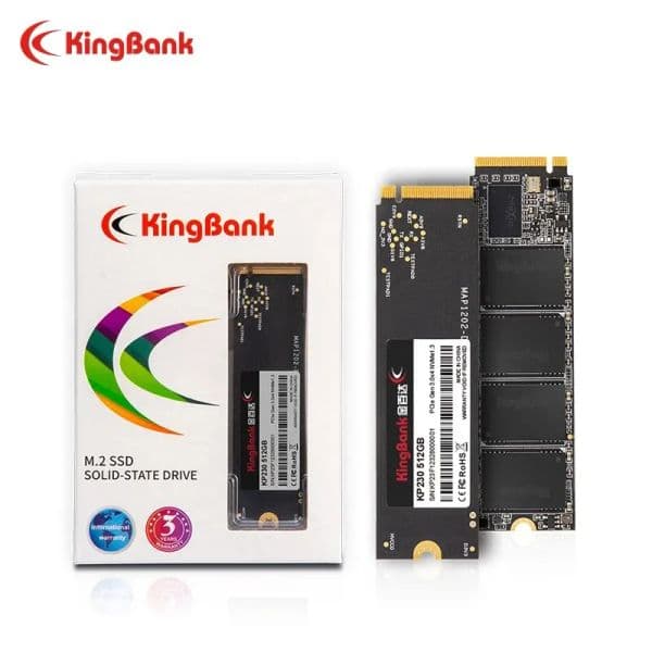 Kingbank KP230 Gen3x4 M.2 2280 NVME SSD 120GB 128GB 256GB 512GB 1TBPro 2TB Solid State Drive for Laptop Desktop SSD NVMe M2