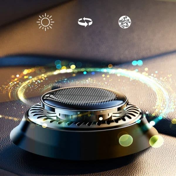 Solar Energy Car Air Freshener Auto Perfume Diffuser Flavoring Supplies Dashboard Interior Decorations Fragrance Remove Odor