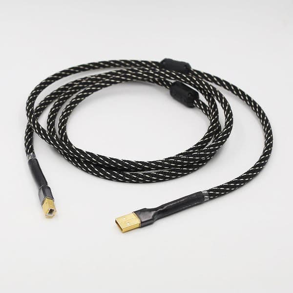 Preffair Hifi 2025 USB Cable High Quality Type A to Type B Hifi Data Cable For DAC Decoder new Sound Card Audio Cable DAC Data Lines