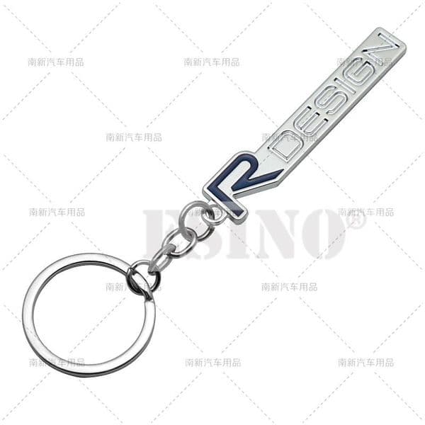 Car Styling 3D Metal Zinc Alloy Metal R Design Key Chain Keychain Key Ring for Volvo C30 XC40 XC60 XC90 V40 V60 V90 S60 S80 S90