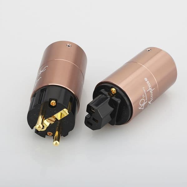 Hi new End Accuphase EU/US Schuko Power Plug Amplifier CD DVD 2025 player Audio AC Power Cord Power Cable Connector Plug Supply connector