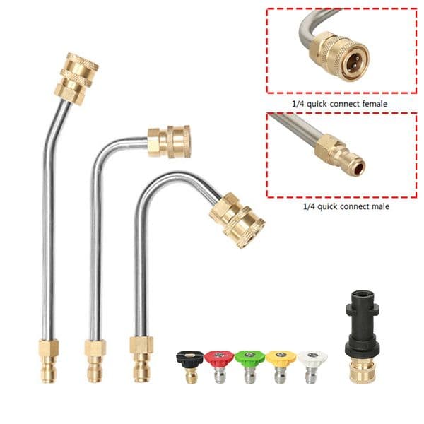 Pressure Washer Nozzle High Pressure Cleaner Pressure Washer Accessories For Karcher K Series K2 K3 K4 K5 K6 Adjustable Angle