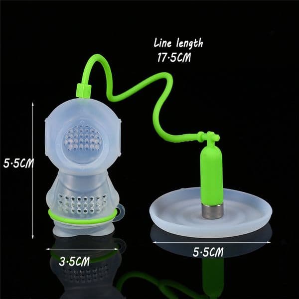 Tea Bag Food Grade Leaf Herbal Spice Filter 1 Pc Robot Shape Tea Infuser Strainers Creative Filter Loose Silicone Diffuser