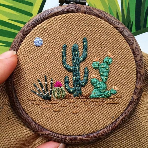 Practical Handcraft Cross Stitch Embroidered Kits Creative 3D DIY Embroidery Material Package Embroidered Material Sewing Decor