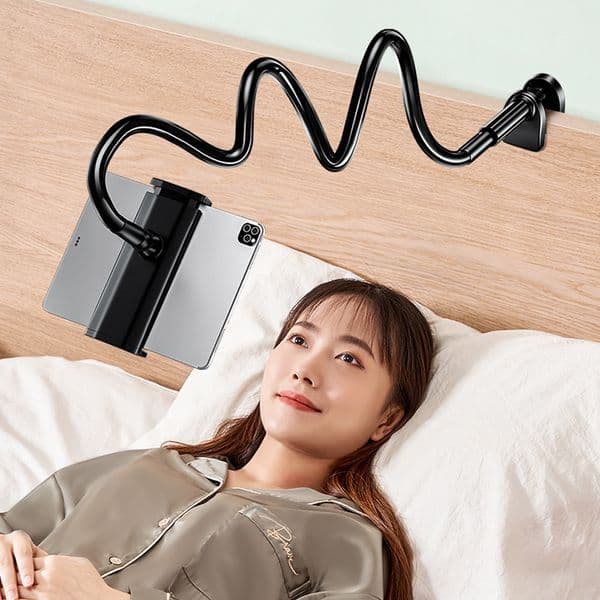 Gooseneck Tablet & moible phone stand Mount Holder For ipad Bed Desk Phone Holder Flexible Long Arm Clamp Tablet Stand