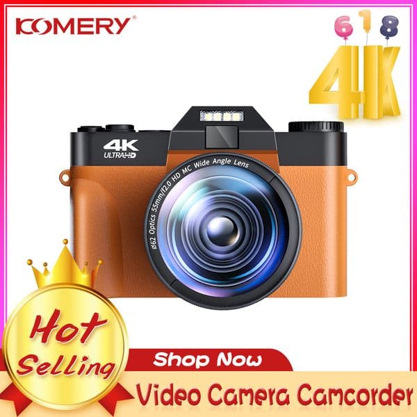 Wide Angle 2025 Lens 48MP Digital Camera Photography Vlogging Camcorder For YouTube Live Streaming new Webcam 4K 16X Digital Zoom Selfie