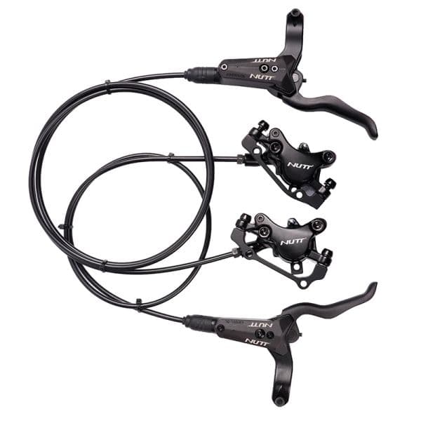 2026 new NUTT 800/1400mm MTB Bike Hydraulic Disc brake bicycle bike clamp 22.2MM Handlebar 160mm Rotor Front & Rear Brake set Free shipping