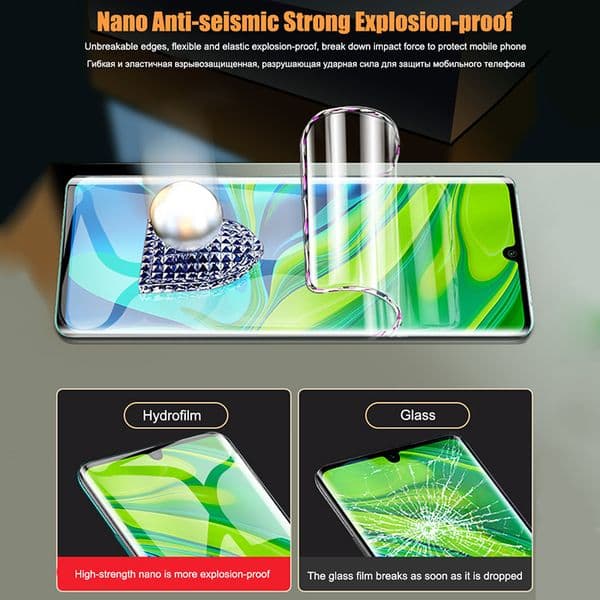 Protective Film Screen Protector For HTC Desire 20 Pro 19 19s 12s 12 Plus Hydrogel Film Full Cover Film Film