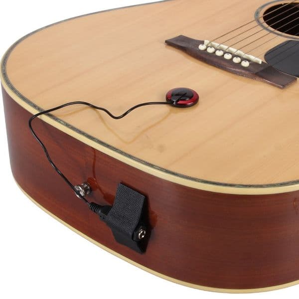 Portable Guitar Pickup Professional Piezo Contact Microphone Pickup For Guitar Violin Banjo Mandolin Ukulel Guitar Accessories
