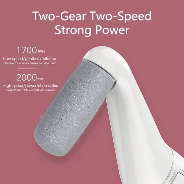 Youpin PRITECH M7 2 In1 Rechargeable Foot Sharpener To Remove Dead Skin and Calluses Pedicure Machine Pedicure Household