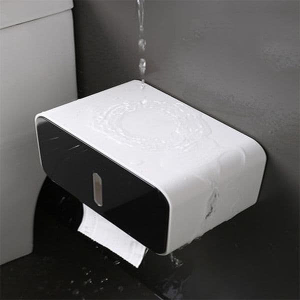 Household Waterproof Toilet Paper Holder Bathroom Storage Rack Creative Foldable Tissue Box Portable Toilet Paper Holder