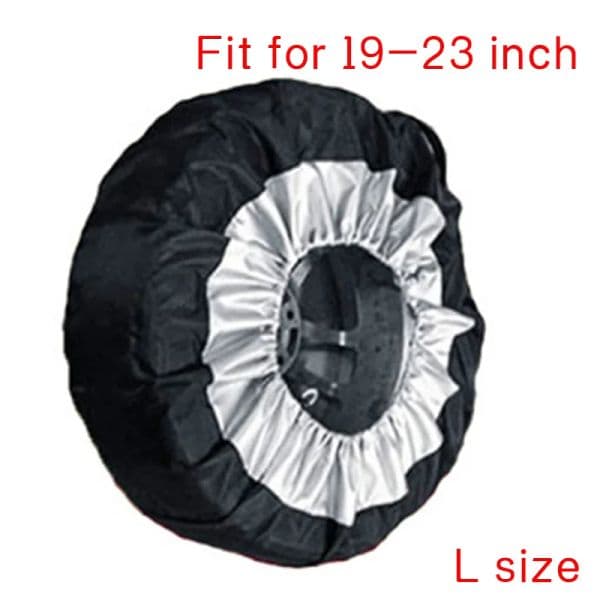 1/2pcs Universal 13-19 19-23inch Car SUV Tire Cover Case Spare Tire Wheel Bag Tyre Spare Storage Tote Polyester Oxford Cloth