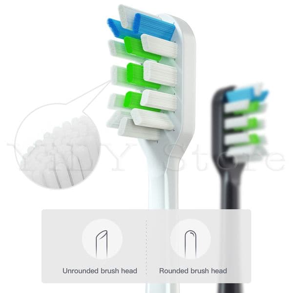 6/12PCS Replacement Toothbrush Heads For SOOCAS X3/X3U/X5/X3Pro/D2/D3/X5/X1/V2/V1 Electric Tooth Brush Nozzle Replace Brush Head