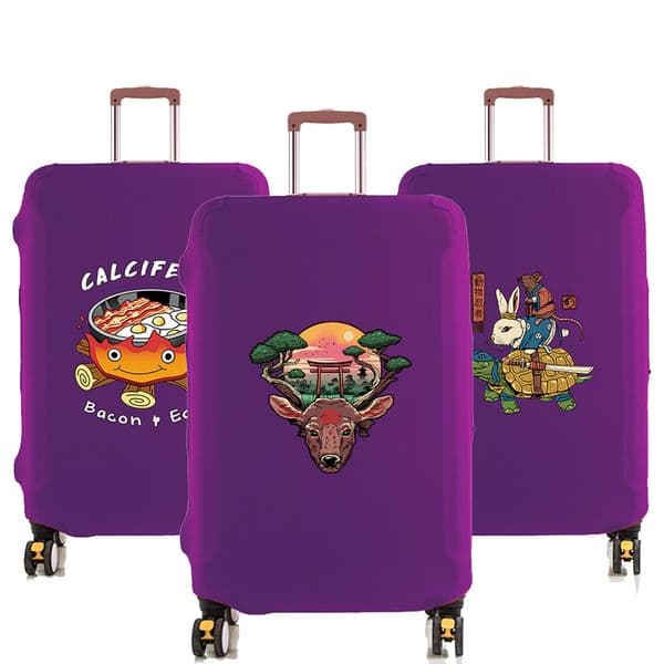 Luggage Case Suitcase Travel Dust Cover Luggage Protective Covers for 18-32 Inch Travel Accessories Japan Series Pattern