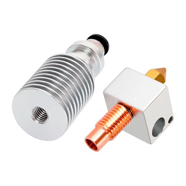 High Quality E3D V6 Throat 3D Printer Parts Bi-metal Heatbreak Heat Break Plated Copper MK8 Throats For 1.75mm Filament
