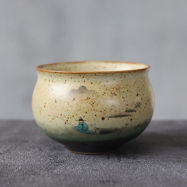 LUWU ceramic teacup handmade chinese tea cup 100ml