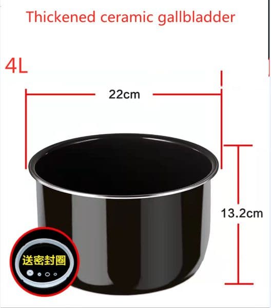 Electric Pressure Cooker 2025 Bowl new for Multicooker, 2L/2.5L/2.8L/4L/5L/6L