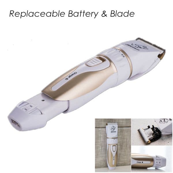 BaoRun Professional Pet Dog Hair Trimmer Animal Grooming Clippers Cat Fur Cutter Electric Scissors Mower Clipper Shaving Machine