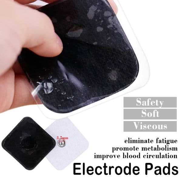 dc Electrode Pad Tens Electrodes Pcs for Myostimulator Physiotherapy Therapy hine Pads Slimming Massager Adhensive Gel s