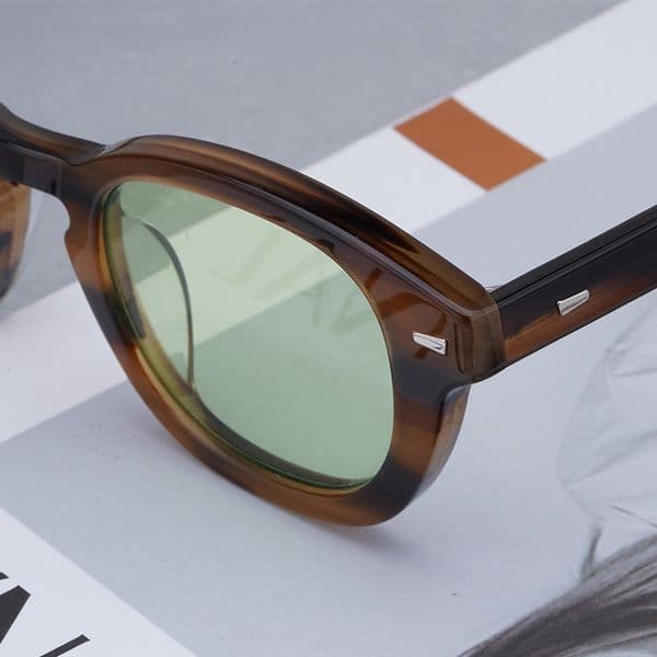 Vintage Sunglasses Women Polarized Mens Sunglasses Brand Designer Transparent Sunglass Acetate Sunglasses Gafas De Sol Hombre