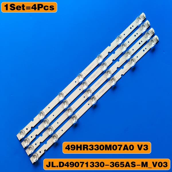 LED Backlight strip For TCL 49'' TV 49D3000 49s6500 49HR330M07A0 V3 4C-LB4907-HR01J 49A260 49A261 49S2 JL.D49071330-365AS-M_V03
