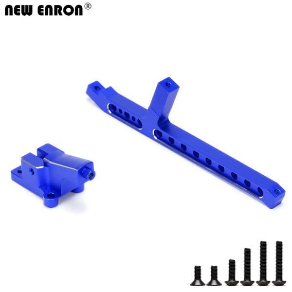 9520 9521 Alloy Front Rear Chassis Brace Rear Tower Bracket For RC Car Part Traxxas 1/8 Scale Sledge 95076-4 Off-Road Truck Car
