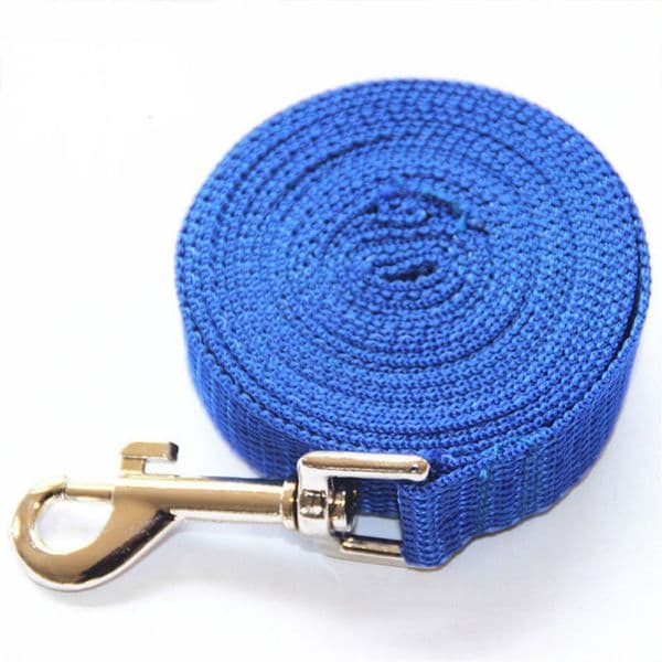 Dog dog leash Collar Designer Nylon Leashes Supplies Walking Pet Dog Leash Long Obedience Recall Foot Feet Training Lead 6/15/20/30/50/100Ft Harness