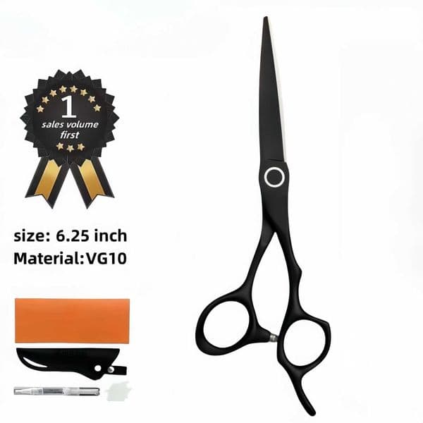 New model 6.25 6.7-inch barber VG10 steel barber shop barber W241111