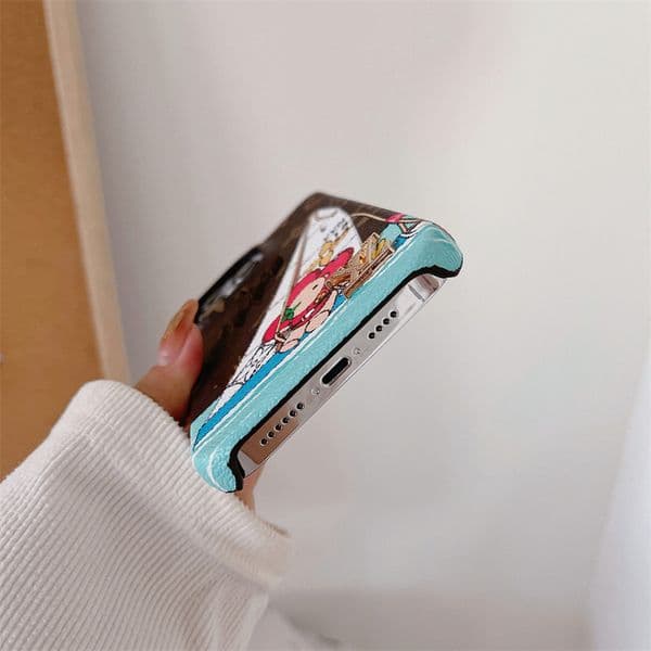 Top Designer Monogram Printed Pattern Phone Cases for Apple iPhone 17 Series 16 16pro 15 14 13 Leather Hard Shell Luxury Cellphone Case Cover
