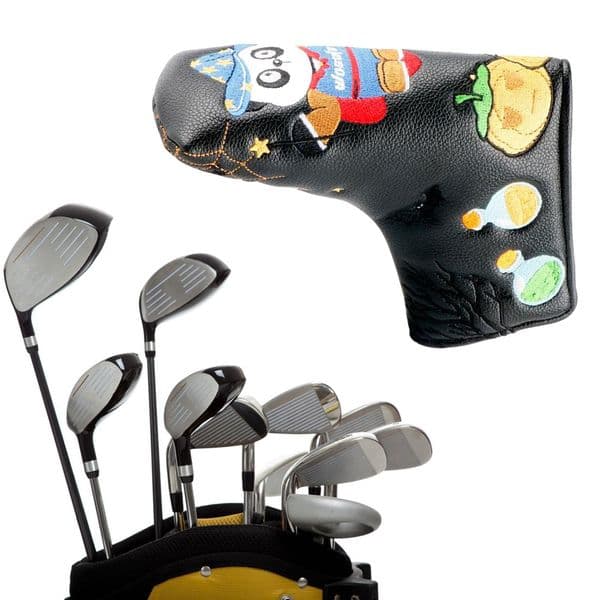 Golf Club Head Cover Wear Resistant Golf Mallet Putter Head Cover Golf Putter Headcover Protector for Women Men Golf Training