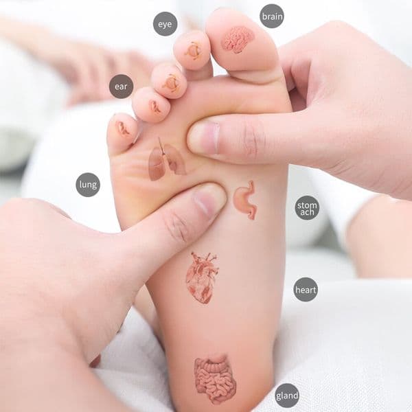 Intelligent EMS Massage Pad with Remote Control Pulse Physiotherapy Foot Pad Micro-current Foot Massager for Thin Legs
