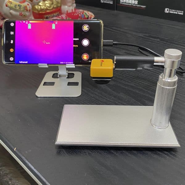 INFIRAY T2S Plus P2 Pro Infrared Thermal Imager Mobile Phone Bracket PCB Electronic Mainboard Maintenance Workbench