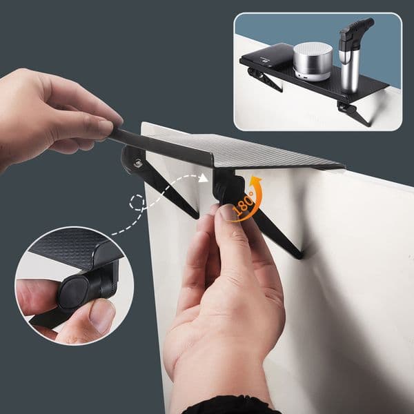 Home Router Set-top Box Holder Tablet Stand Floating Shelves for Livingroom Organizer Suspended Platform Storage