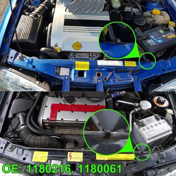 5pcs Hood Bonnet Rod Clip Clamp Holder For Opel Astra G Zafira A Ampera Plastic Black Rod Clip New And High Quality.