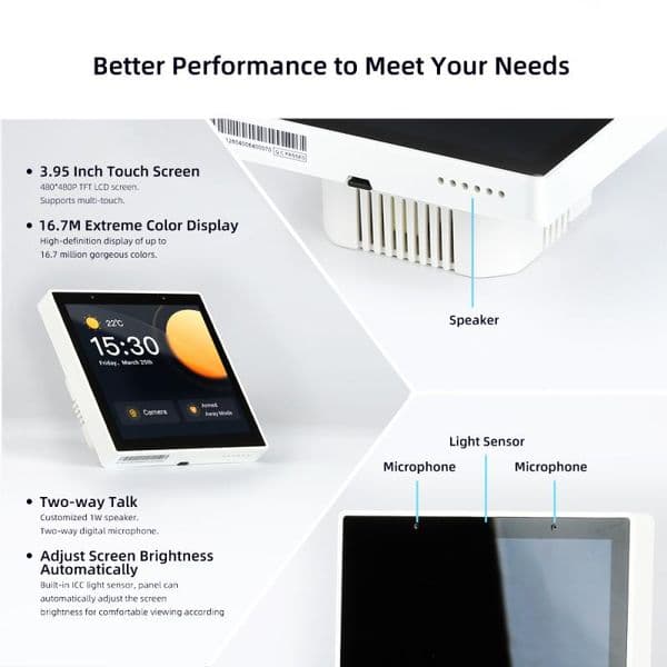 2026 New New Ewelink Outdoor Ckpanel Pro Smart Control Panel Scene Wall Switch Thermostat Built-In Zigbee3.0 Gateway For Alexa outdoor Google Home Free Shipping