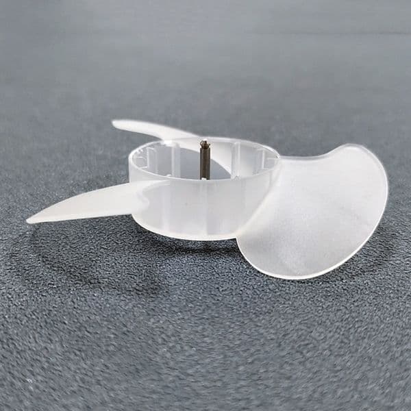 1PC Small Power Mini Plastic Fan Blade 3 Leaves For Hairdryer Motor Replacement