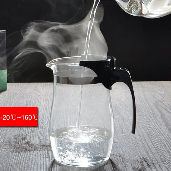 500ml 750ml 1000ml Jug Water Bottle Heat Resistant Explosion-Proof Glass Teapot Household Canteen Coffee Pot