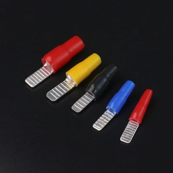 C45 Insert 1.5-10mm2 Red Copper Circuit Breaker Plug Pin-Shaped Cable Cold pressed wire terminal Sheath-Set Plug Cable-Wire Pin