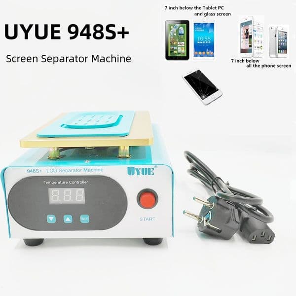 LCD Separator Machine Build-in Pump Vacuum Screen Repair Machine Kit For Smart Phone Refurbish 948S+