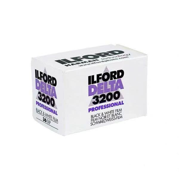 1-10 Rolls Of ILFORD Delta3200 Black And White 135 Film British Original For 135 Film Camera Kodak M35 (Expiry Date: 8.2023)