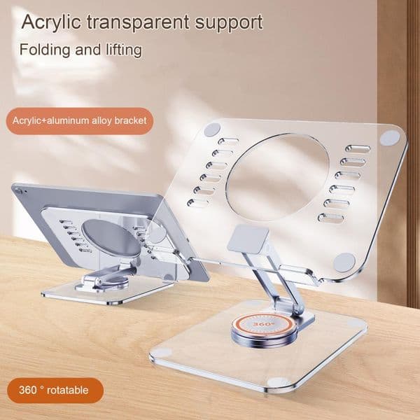 Desktop Tablet Holder Professional Multi-holes Foldable Office Supplies Tablet Holder Desktop Tablet Stand