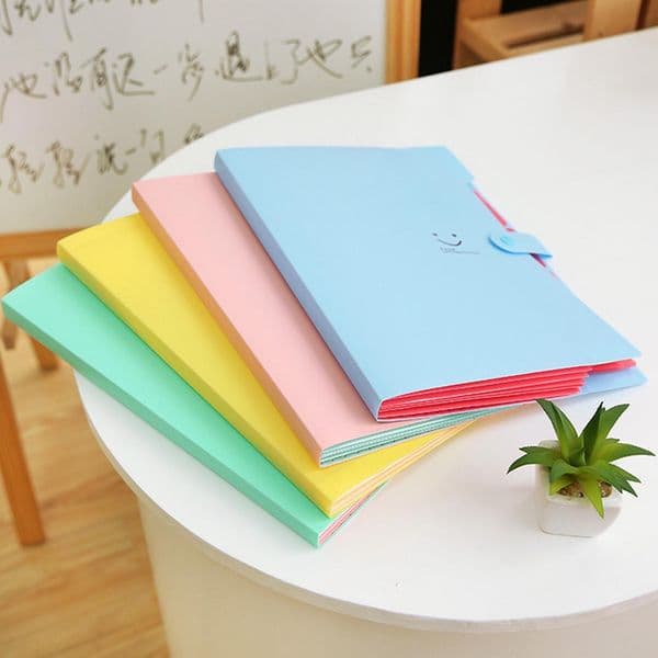 A4 File Document Paper Organizer Waterproof Bag Pouch Folder Holder Expanding new Wallet 2025 Student Office School Accessaries