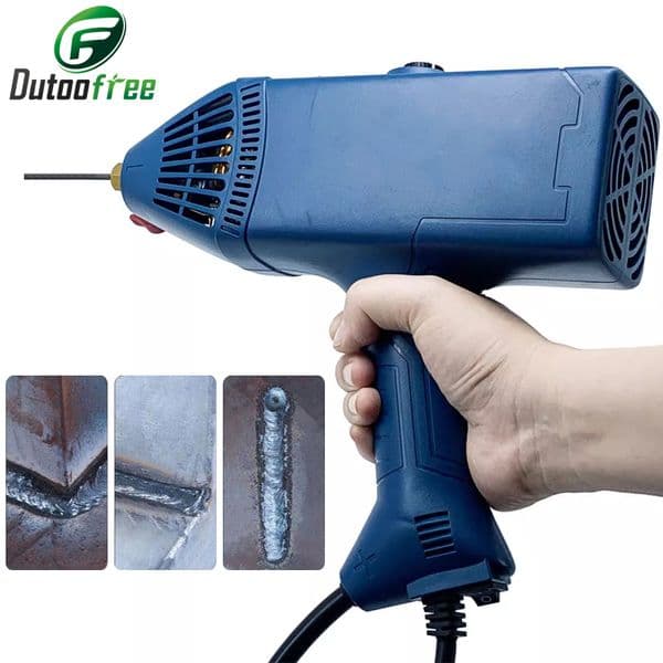 120A Household Mini Electric Welder Drawn Arc Metal Welding Digital Welding Tool Handheld Arc Welding Machine 5000W