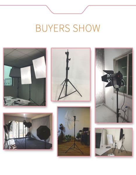2/2.4M Stainles Steel Tripod for Phone Mobilephone Selfie Stick Adjustable Light Stand 1/4 Screw Photo Studio Flash Photographic