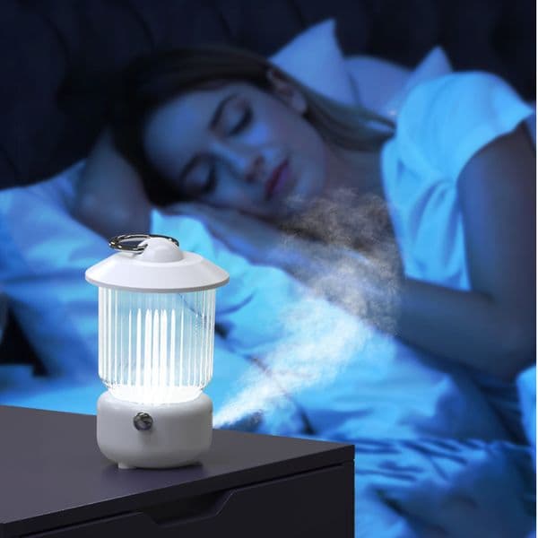 New Kerosene Lamp Hanging Humidifier 2000mAh LED Camp Lantern usb Rechargeable Mini Humidifier Lightweight Tent Light Outdoor