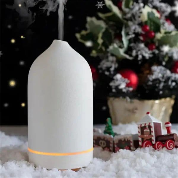 Vase Shape Resin Material 100ml Air Humidifier Electronic Ultrasonic Essential Oil Diffuser for Home Room Fragrance Mist Sprayer