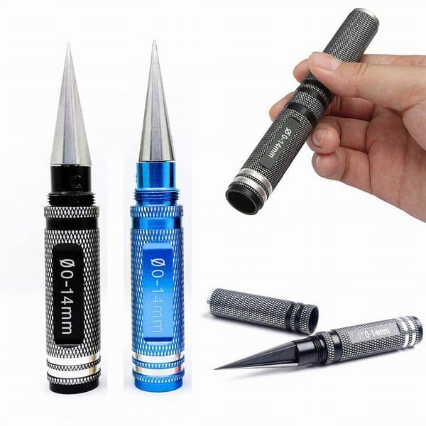 Metal Shell Body Reamer Drills 0-14mm Hole Puncher For RC Helicopter Car HSP 80105 Boat Multircotor Aircraft Drone UAV FPV