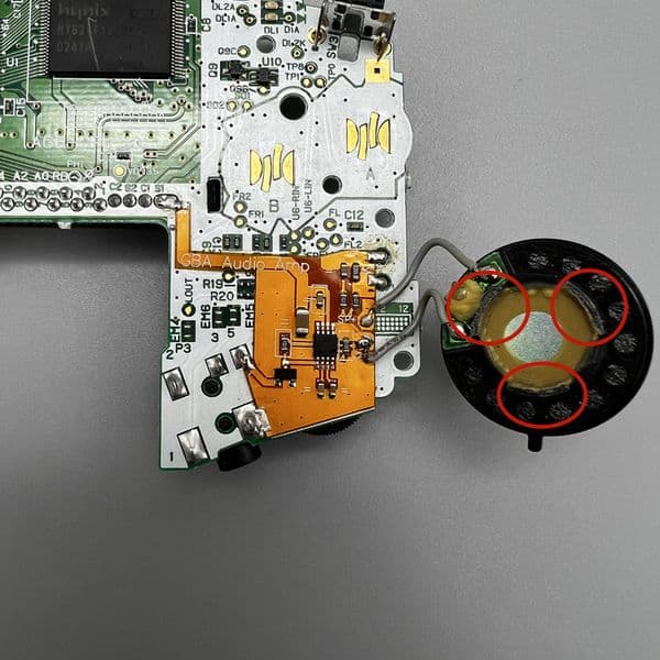 Sound Audio Amplifier Module for GBA for GameBoy Advance Game Motherboard Accessories