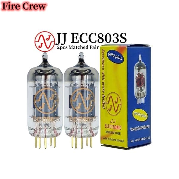Fire Crew JJ ECC803S Vacuum Tube Upgrade 12AX7 ECC83 B759 ECC803 5751 7025 6N4 HIFI Audio Valve Electronic Tube Amplifier Diy